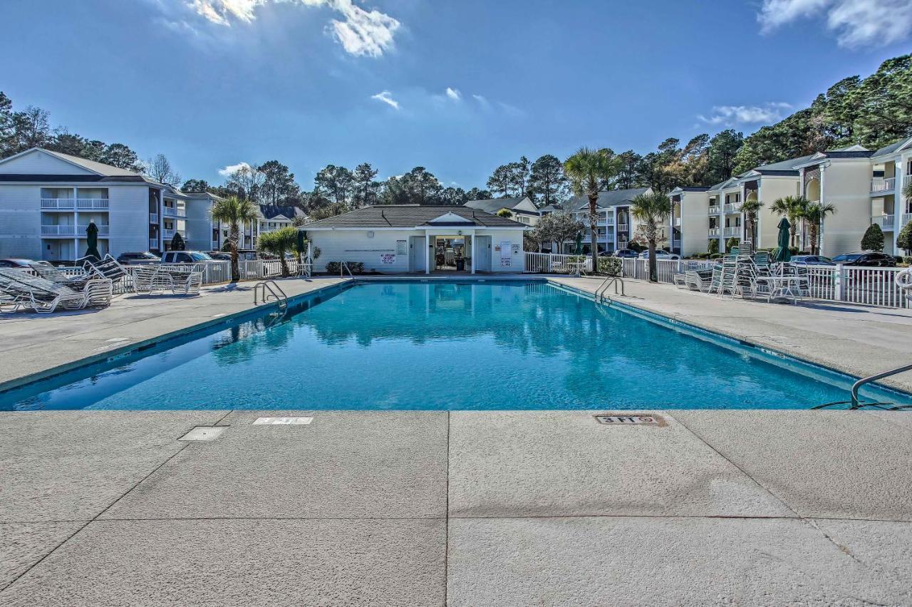 First-Floor Myrtle Beach Condo With Pool Access! ภายนอก รูปภาพ